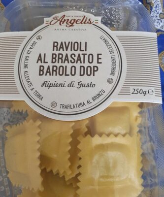 [G-PAS-015] Ravioli al Brasato e Barolo DOP 250 g