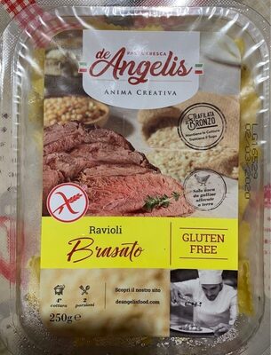 [G-PAS-016] Raviolo Brasato Sin Gluten 250 g