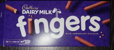[G-SNK-035] Galletas Milk fingers Cadbury 114g