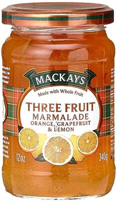 [G-MER-008] Mermelada tres frutos Mackays 340g