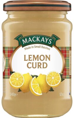 [G-MER-010] Crema de limon (Lemon Curd) Mackays 340g