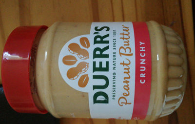 [G-MER-013] Mantequilla Cacahuetes Crujiente 340grs Duerr's
