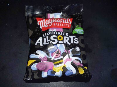 Caramelos Liquorice Allsorts Basset's 165gr