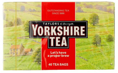 [G-TCA-009] Yorkshire Tea Bags 40 Bolsas 125 grs