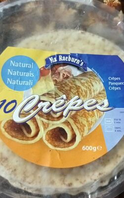 [G-OTR-017] Crepes Nat. pack-10 Ma Reaburns 600gr