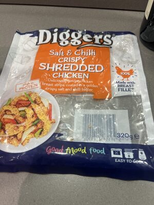 [G-EMB-027] Shredded Chicken Sal y Chile Diggers 320g