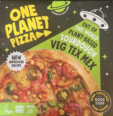 [G-OTR-024] Pizza Tex-Mex vegana One Planet 360g