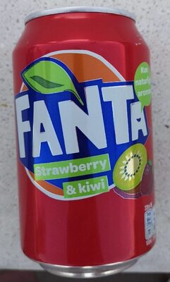 [G-BEB-034] Fanta fresa y kiwi lata 33cl