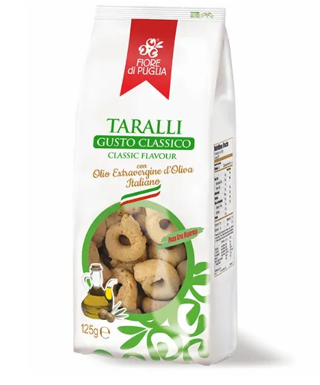 [G-SNK-006] Taralli Fiore di Puglia sabor clásico 250gr