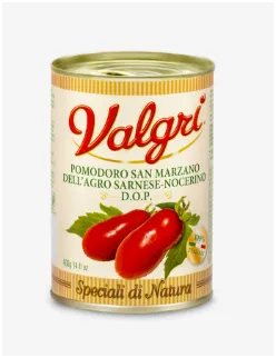 Pomodori Pelati San Marzano DOP 400 g VALGRI