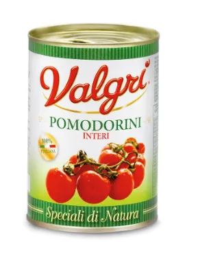 [G-SAL-017] Pomodorini Naturali 400 g VALGRI