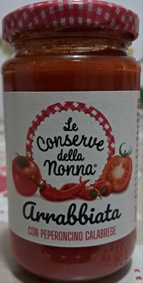 [G-SAL-042] SUGO RUSTICO ARRABIATA 190G 12U CONSERVE NONNA