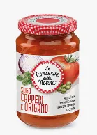 Sugo Sapori Capperi e Oregani 350 g Le Conserve della Nonna