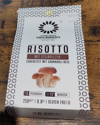 [G-PAS-103] RISOTTO AI FUNGHI PORCINI DA 250 GR MARGHERITA