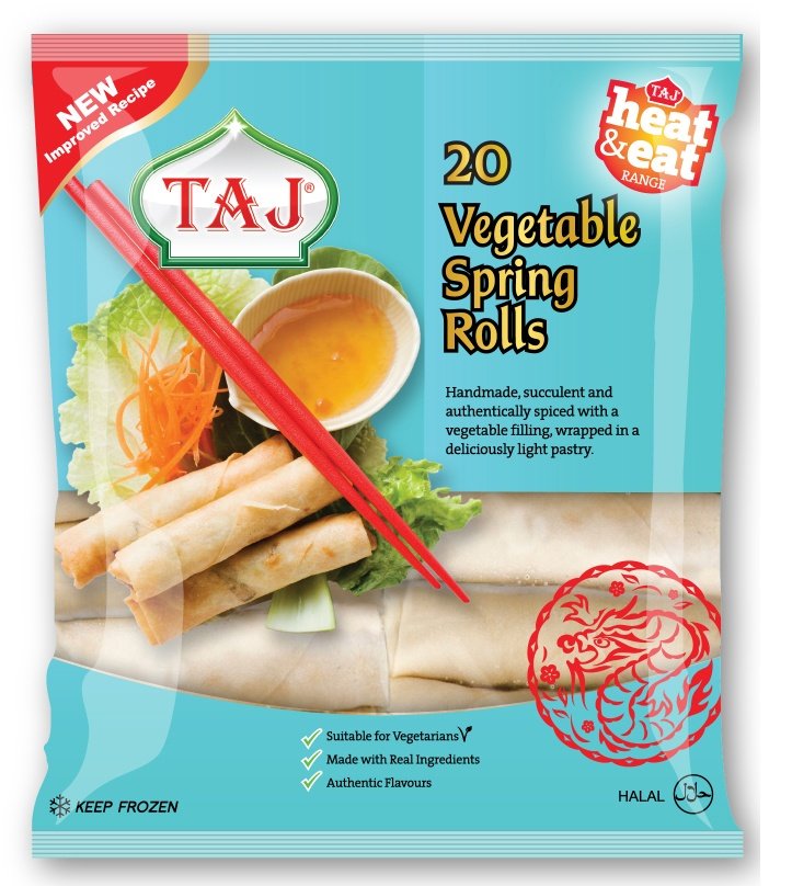 [G-OTR-039] Spring Rolls Vegetable RTE 20Pcs.x700g