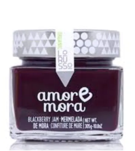 [G-MER-016] Mermelada extra ecologica de mora 305g 'Amor e Mora' LORUSSO