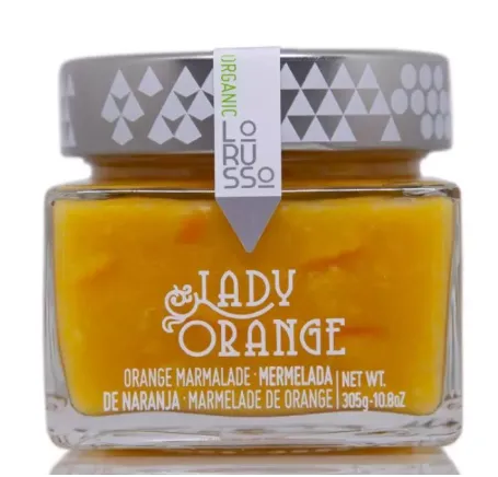 [G-MER-018] Mermelada extra ecologica de naranja 305g 'Lady Orange' LORUSSO