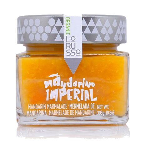 [G-MER-019] Mermelada extra ecologica de mandarina 305g 'Mandarino Imperial' LORUSSO