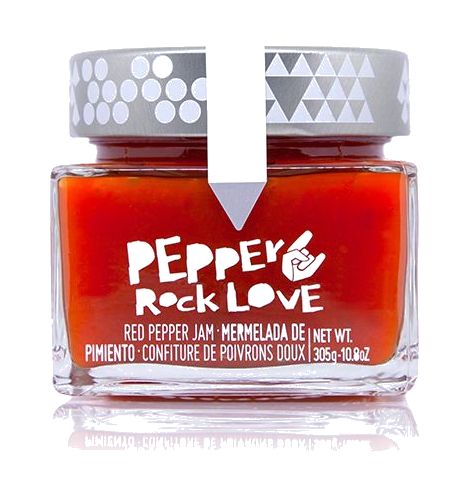 [G-MER-020] Mermelada extra ecologica de pimiento dulce 305g 'Pepper Rock Love' LORUSSO