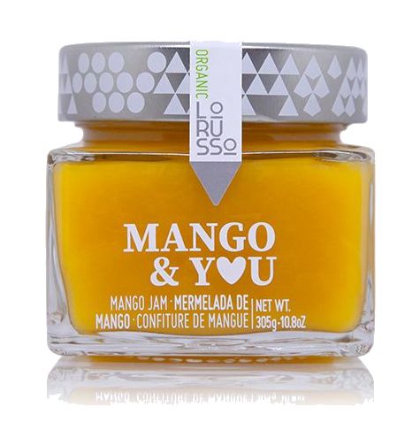 [G-MER-022] Mermelada extra ecologica de mango 305g 'Mango & You' LORUSSO