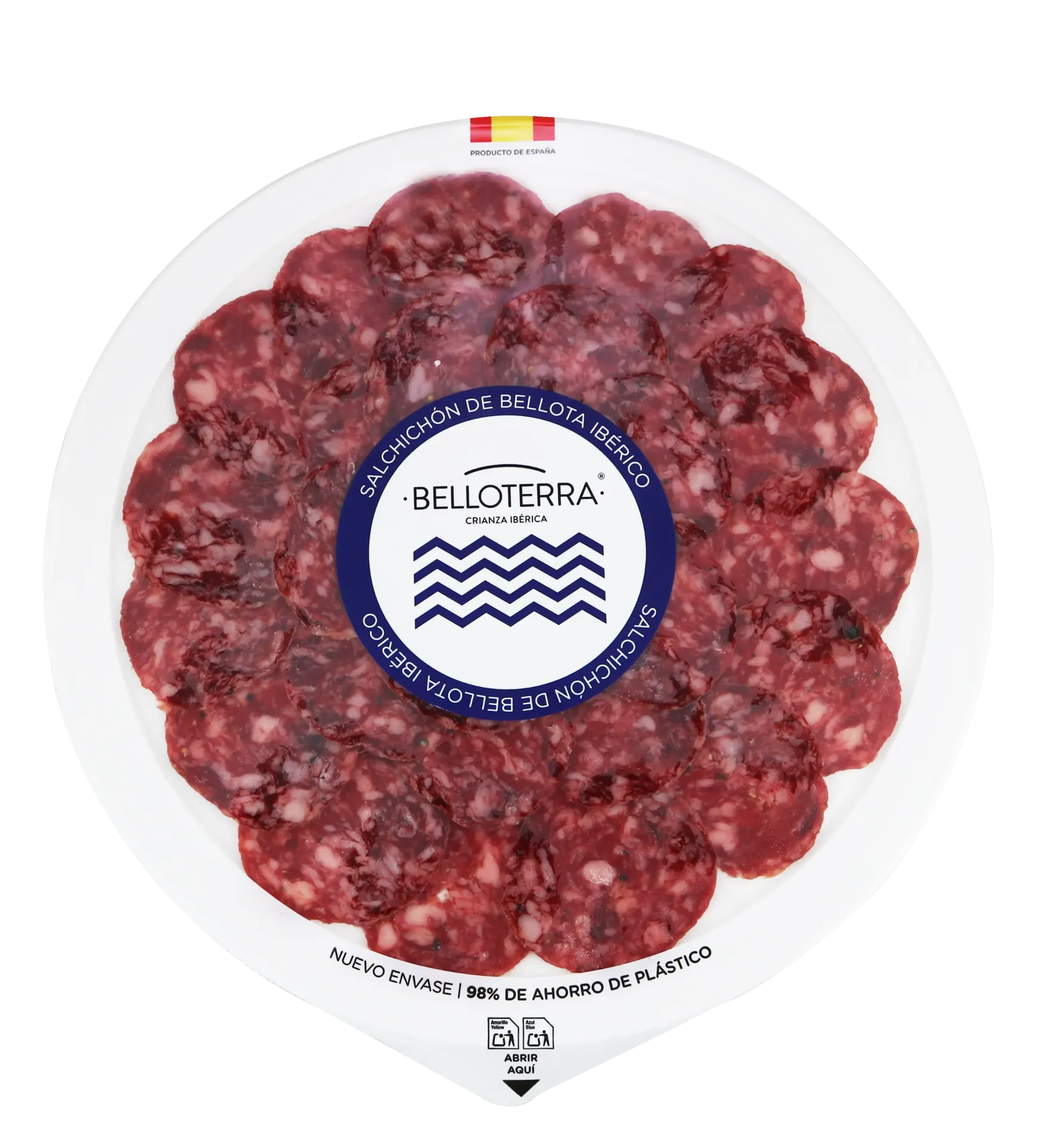 [G-EMB-042] Salchichon de Bellota Iberico loncheado 80 gr atm Belloterra