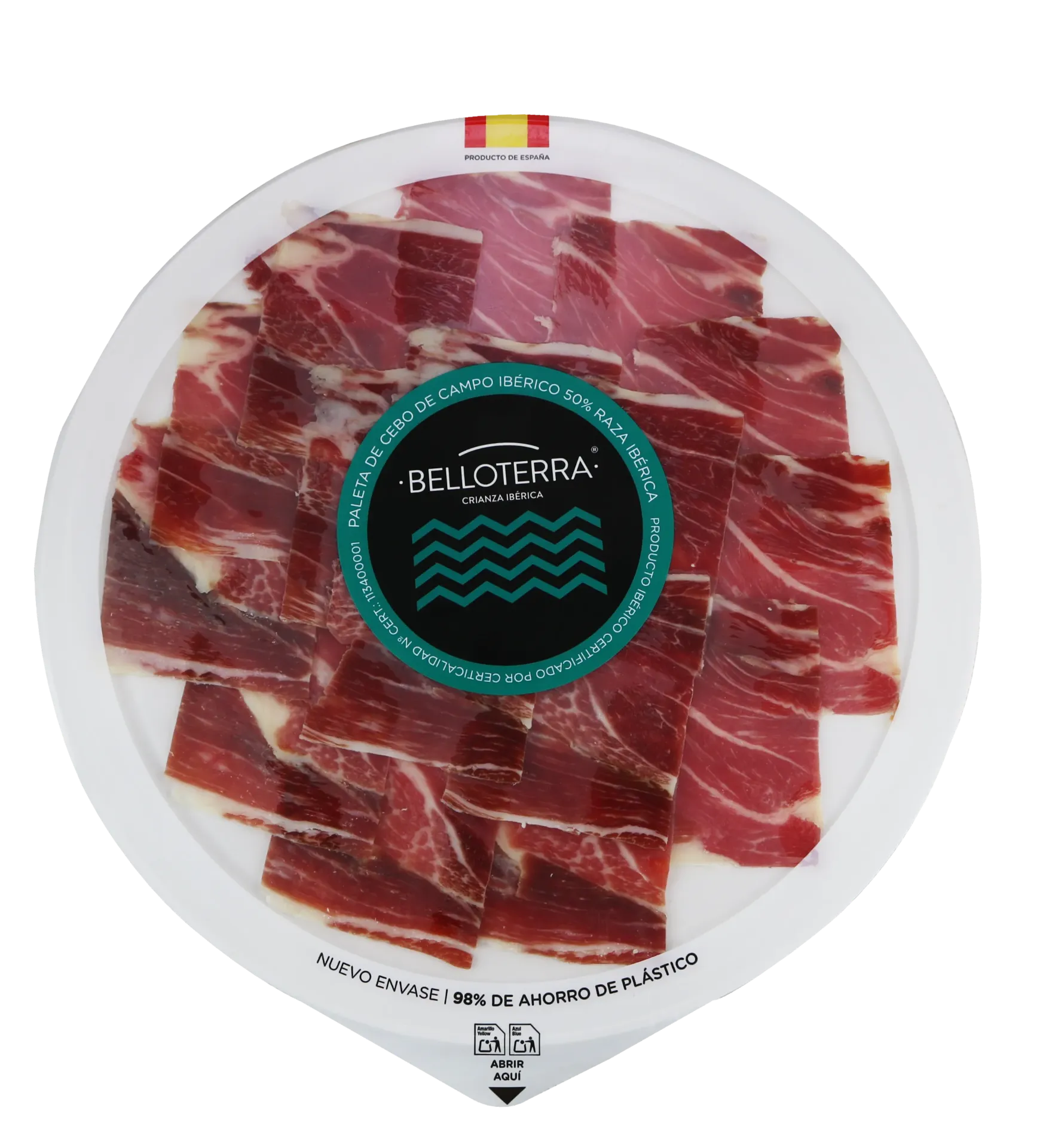 [G-EMB-044] Paleta de Cebo de Campo Iberica 50% R.I. lonch 80g Belloterra