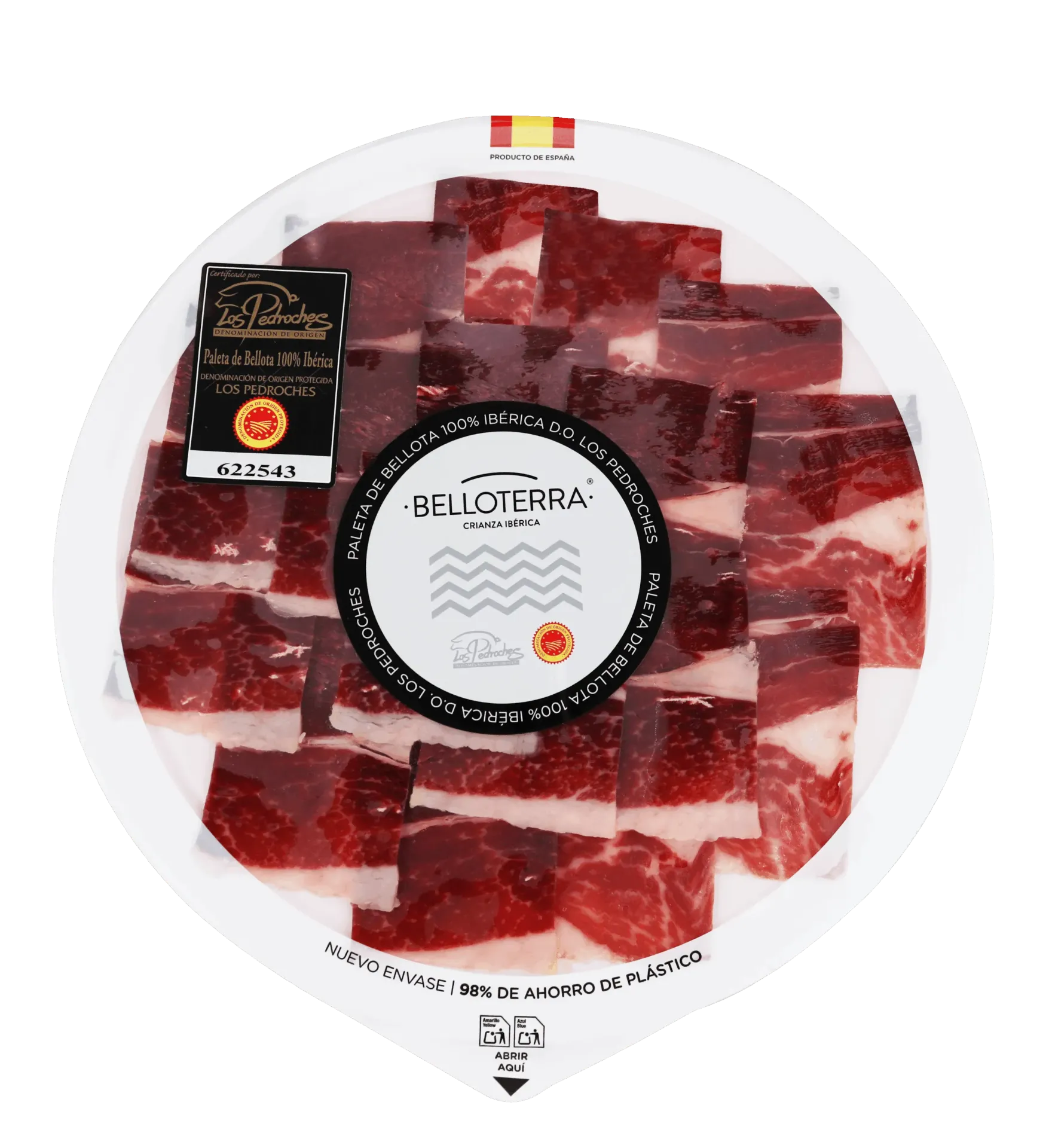 [G-EMB-047] Paleta de Bellota 100% Iberica D.O. lonch. 80 gr Belloterra