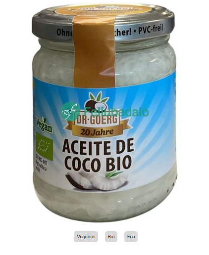 [G-ACE-028] ACEITE COCO ECO VEG 180ML