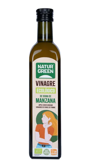Vinagre de Sidra de Manzana Bio 500ml NaturGreen