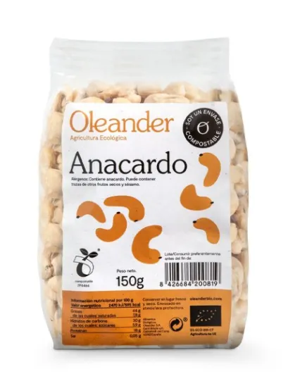 Anacardos Crudos Eco 150g Oleander