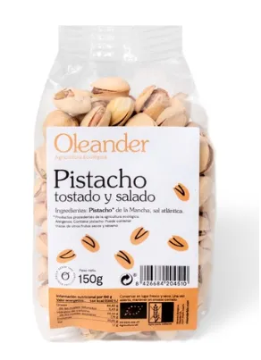 Pistacho Tostado Salado Bio 150g Oleander