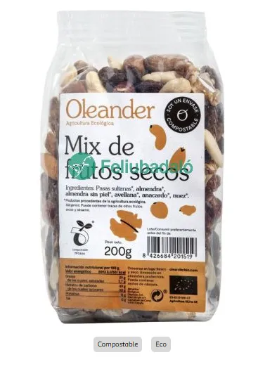 FRUTOS SECOS MIX ECO OLEANDER