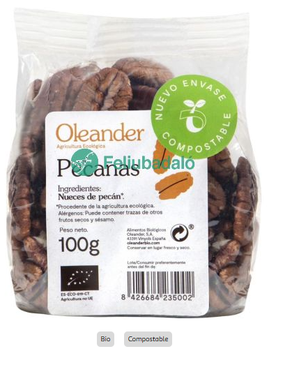 NUECES PECANAS 100GR OLEANDER