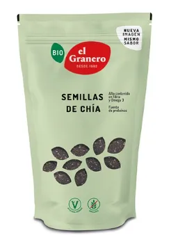 Semillas de Chia SinGluten Bio 150g El Granero Integral