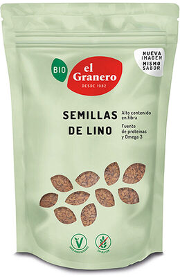 Semillas de Lino SinGluten Bio 200g El Granero Integral