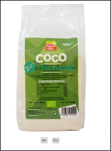 [G-BIO-007] HARINA COCO BIO 500GR