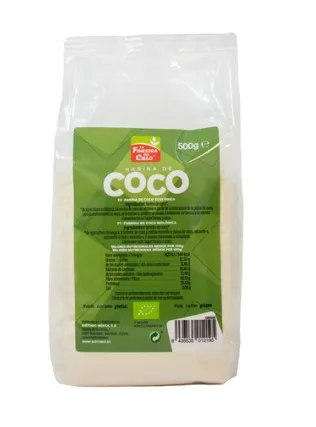 [G-BIO-007] Harina de Coco Eco 500g La Finestra Sul Cielo