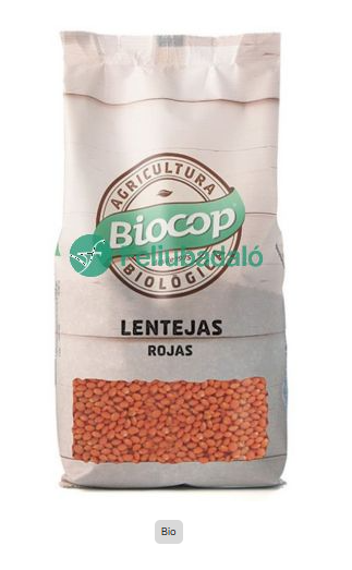 LENTEJAS ROJAS BIO 500GR BIOCOP