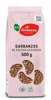[G-PAS-095] Garbanzos Bio 500g El Granero Integral