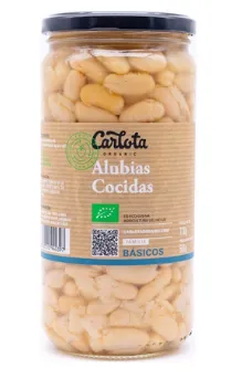 [G-CON-118] Alubias Cocidas Eco 720g Carlota Organic