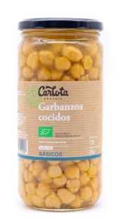Garbanzos Cocidos Eco 720g Carlota Organic