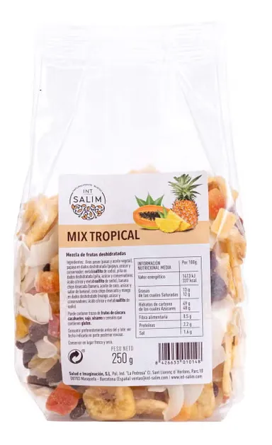 Mix Tropical Frutas 250g Int-Salim