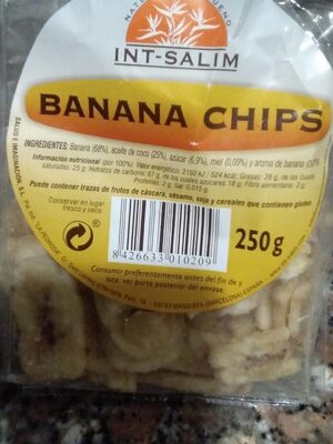 [G-SNK-084] BANANA CHIPS 250GR