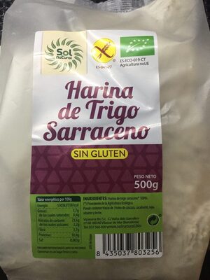 [G-BIO-010] HARINA TRIGO SARRACENO S/G BIO