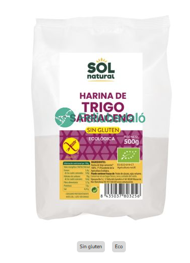 [G-BIO-010] HARINA TRIGO SARRACENO S/G BIO