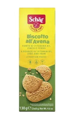 [G-CHO-033] Galletas Avena SinGluten 130g Dr. Schar