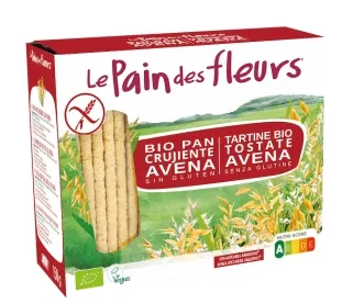 Crackers Avena SinGluten Bio Vegan 150g Le Pain Des Fleurs