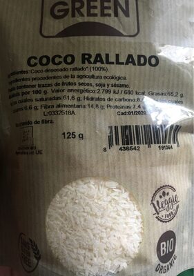 COCO RALLADO BIO 125GR