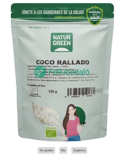 COCO RALLADO BIO NATURGREEN 125GR
