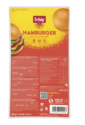 Pan Hamburguesa SinGluten 300g Dr. Schar